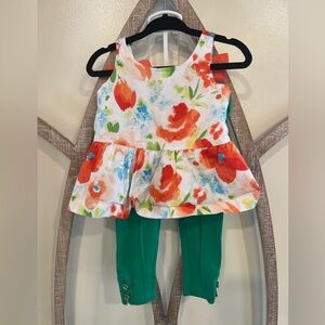 Janie and Jack Girls Outfit Set 12-18 months